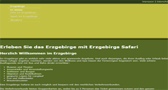 Desktop Screenshot of erzgebirgs-safari.de